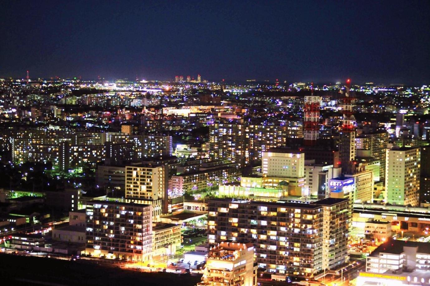 The Qube Hotel Chiba Exteriör bild